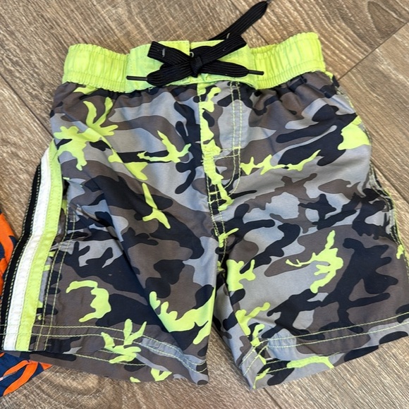 Orange and Blue Octopus Swim Shorts & Camo Bundle - Picture 4 of 5
